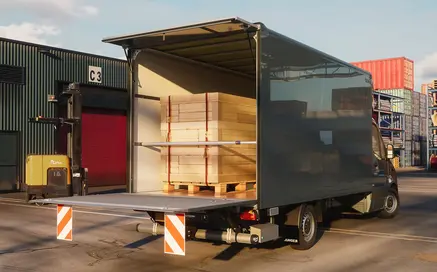 Mercedes-Benz Sprinter mit Kofferaufbau, Beispielbild